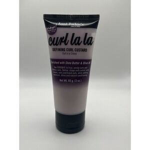 Aunt Jackie's Curl La La, Defining Curl Custard, Shea Butter and Olive Oil, 3 oz